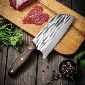 Cuchillo de cocina para el hogar, cuchillo de chef forjado, estilo popular, venta directa de fábrica, en stock, acero inoxidable, corte preciso - Product Image 3