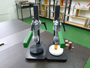 XLP02 Celin - Herramienta Semiautomática de Acero Inoxidable para Sellar y Tapar Frascos de Vidrio, para Envases de Plástico/Papel - Product Image 6