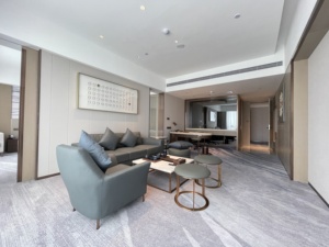 Juego de Muebles para Dormitorio de Hotel 5 Estrellas, 2 Juegos de Dormitorio Personalizados Estilo Hilton para Habitaciones de Huéspedes, Muebles para <span class=keywords><strong>Suites</strong></span> de Hotel - Product Image 2