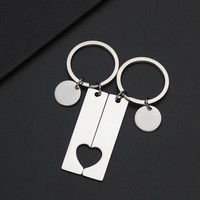 Grosir Gantungan Kunci Karabiner Vintage Kartun Fashion, Bahan Stainless Steel Poles Cermin Bentuk Tidak Beraturan, Logo Kustom Laser