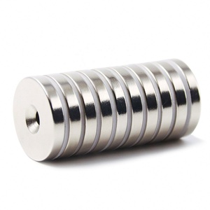 Aimant néodyme puissant N52 N45, aimant permanent en forme de disque, bloc magnétique néodyme - Product Image 1