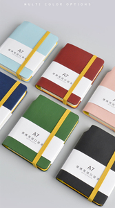 Sổ Ghi Chép Bìa Da PU A6 A7 Sổ Ghi Chép Văn Phòng Lật Sổ Ghi Chép Giấy Dày Mini Sổ Ghi Chép Nhật Ký Nhỏ Cho Nhật Ký Cai Trị Văn Phòng - Product Image 2