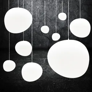 Décoration de restaurant Luminaires modernes Salon Lampes à <span class=keywords><strong>suspension</strong></span> à LED <span class=keywords><strong>Boule</strong></span> de verre Lustre suspendu - Product Image 1