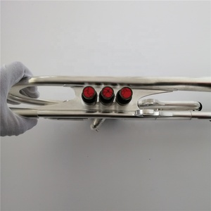 Komery — <span class=keywords><strong>trompette</strong></span> professionnel à double pont, curseur de réglage principal, aérobique - Product Image 4