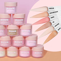 Offre Spéciale trempage poudre clair nu Nail Art Salon trempage poudre en gros acrylique trempage poudre ensemble