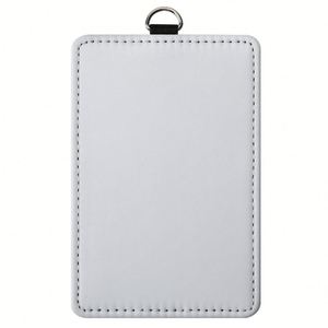 X418 Diy Design Work Id <b>Card</b> Holder Customized Logo Business <b>Card</b> <b>Protector</b> Sublimation Blank Name Badge <b>Card</b> Holder - Product Image 4