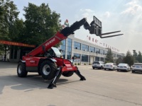 Nouveau chariot élévateur télescopique VANSE de Chine avec une capacité de 4000kg de hauteur de levage de 17.6m et un moment de charge élevé