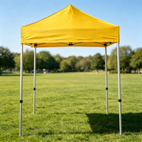 Tente pliante BaiSheng 2x2m, imperméable, gazebo pop-up, pour événements intérieurs, marché, stand commercial, fabricant OEM, sport, 4 personnes