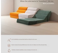 Canapé en tissu multifonctionnel minimaliste moderne pour chambre à coucher, personnalisable, livraison en gros, 70 % d'économie sur les frais de transport