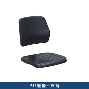 Hewei Industrial Chair IC006 PU Leather Height Adjustable With Casters And <b>Footrest</b> For Laboratory Use - Product Image 3