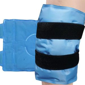 Compresas de Hielo Reutilizables para Rodilla, 13x10 Pulgadas, a Prueba de Fugas, Duraderas, para Dolor Muscular y Tratamiento de Rodilla, Bolsa de Compresas Frías y Calientes - Product Image 1