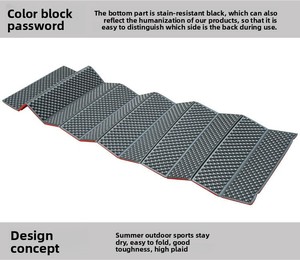 4 mùa Trọng lượng nhẹ không thấm nước PVC bọt cắm trại mat 2cm dày Trứng Thùng thiết kế ngủ Pad dễ dàng mang theo với tính năng bền - Product Image 5