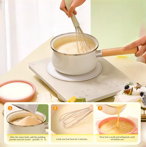 Poudre de pudding commerciale saveur matcha, poudre de gelée de lait de <span class=keywords><strong>coco</strong></span> et poudre de gelée de noix de <span class=keywords><strong>coco</strong></span>, exclusivement pour les salons de thé à bulles - Product Image 3