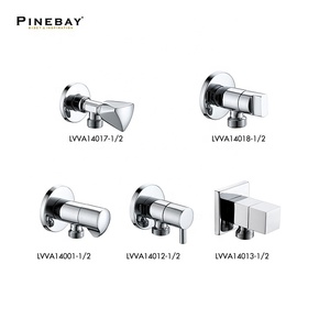 Новый латунный полированный душевой клапан Pinebay используется в качестве запорного клапана для форсунок для биде - Product Image 5
