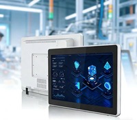 Nouvelle tablette industrielle à écran tactile capacitif de 18,5 pouces, écran intégré, machine tout-en-un multifonctionnelle, USB/série