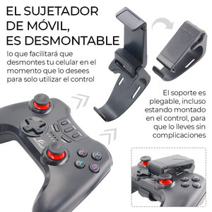เกมแพดบลูทูธ Ble-Gate สำหรับแอนดรอยด์ พร้อมขาตั้งสำหรับเล่นเกมบนมือถือ - Product Image 5