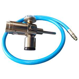 Valve à double sécurité certifiée EN1146 EEBD/ELSA avec jauge HUD intégrée Tuyau <span class=keywords><strong>flexible</strong></span> à moyenne pression de 40MPa pour la lutte contre les incendies - Product Image 3