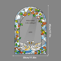 Panneau de bienvenue personnalisé en acrylique pour mariage, imprimé sur mesure, pour la mariée et le marié, idéal pour les banquets (Drop-shipping POD)