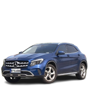 Siège électrique à mémoire de forme, phares automatiques, Mercedes GLA <span class=keywords><strong>200</strong></span> 1.6T, automatique, conduite à gauche, SUV, faible kilométrage, rétroviseurs rabattables, volant multifonction, véhicule d'occasion - Product Image 1