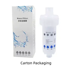 Factory Supplier Shower Water Filter Replaceable Cartridge Water Filters PP Carton Water Filter For Bathroom Shower