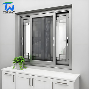 Fenêtres coulissantes en aluminium à rupture de pont thermique, double vitrage trempé, insonorisées et étanches, modernes et sur mesure pour villas résidentielles - Product Image 1