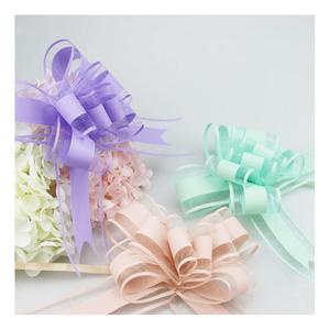 เกาหลี Elegant PLAIN สีหิมะผ้าพันคอดอกไม้ชุดห่อมาพร้อมกับงานแต่งงานประตูมือดึงดอกไม้แพคเกจ 10 - Product Image 2