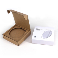 Boîtier personnalisé en carton pour téléphone portable, 10 pièces, numérique 3C chargeur sans fil, emballage de courrier, boîte en carton avec manches