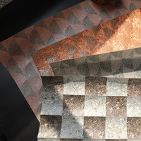 Papier peint géométrique Art Déco en mica naturel et bois MYWIND pour la décoration intérieure de maisons et d'hôtels de luxe