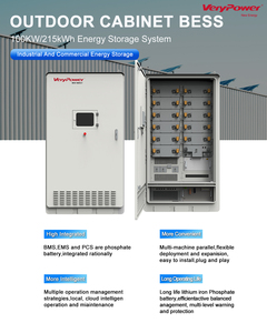 Batteria al litio ad alta tensione sistema 280Ah 50kwh 100kwh 200kwh tutto in uno LiFePO4 BESS batteria - Product Image 3