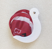 Eventail pliable avec poignée en plastique, promotion du marché suédoise, cadeau, impression pleine couleur