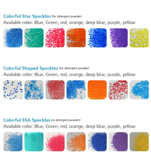เม็ดผงซักฟอกคุณภาพสูง วัตถุดิบเม็ดสีหลากสี ความบริสุทธิ์ 90% แบบเม็ดที่ไหลได้ สำหรับผงซักฟอก CAS - Product Image 3