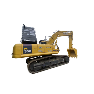Excavadora Komatsu PC350 Usada en Japón, de Gran Tamaño, para Trabajo Pesado, Piezas Originales de Segunda Mano, Excavadora Komatsu PC350 en Buen Estado, en Stock - Product Image 1