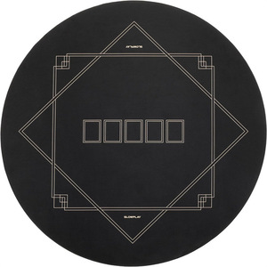 Tapis de table de jeu personnalisé en caoutchouc bleu <span class=keywords><strong>casino</strong></span> de 120 cm, épaisseur 2 mm, 6 positions, pour <span class=keywords><strong>Blackjack</strong></span> et Texas Hold'em - Product Image 4