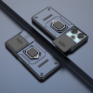 Chống sốc với Vòng máy ảnh lá chắn ống kính đẩy cửa sổ bảo vệ điện thoại trường hợp đối với Xiaomi Redmi 13 4g note13 POCO F6 - Product Image 6