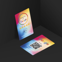Carte NFC sans contact en plastique NTAG 213 NTAG 215 NTAG 216 pour les réseaux sociaux, carte de visite NFC