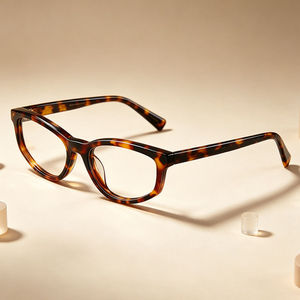 8647 Monturas Ópticas de Acetato Hechas a Mano de Primera Calidad, Unisex, Diseño de Ojo de Gato Pequeño, Monturas de Gafas de Lujo con Logotipo Personalizado - Product Image 2