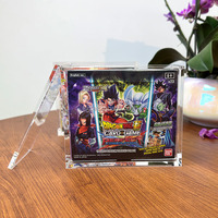 TCG Acrylic Dragon Ball Booster Box pour S.H. Figuarts Dragon Ball Z Gohan Son Action Figure Bandai Box Protector Vitrine