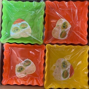 Lò Vi Sóng Máy Rửa Chén An Toàn BPA Free Hạt Trái Cây Tấm Không Thể Phá Vỡ Nhựa Tái Sử Dụng Vuông Bữa Ăn Tối Tấm - Product Image 2