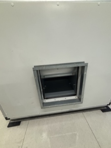 เครื่องปรับอากาศแบบปรับปริมาณลมได้ 4 แถว 5 แรงม้า แบบตั้งพื้น ใช้น้ำเป็นสารทำความเย็น มอเตอร์ไร้แปรงถ่าน ความเร็วลมสูง - Product Image 4