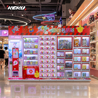 Fabricant d'origine de distributeurs automatiques de jouets Gacha - Machine Gachapon KEKU avec accepteur de billets/code QR