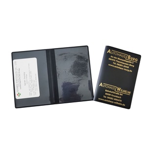 Funda Protectora <span class=keywords><strong>de</strong></span> PVC Personalizada <span class=keywords><strong>para</strong></span> Tarjetas <span class=keywords><strong>de</strong></span> Auto, Porta Tarjetas <span class=keywords><strong>de</strong></span> Plástico al por Mayor, Porta Tarjetas <span class=keywords><strong>de</strong></span> Seguro Anto Trade - Product Image 1