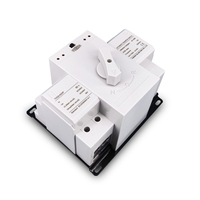 Interrupteur de transfert automatique double alimentation (ATS) TOMZN 2 entrées 1 sortie 2P 63A 230V 50/60Hz type MCB