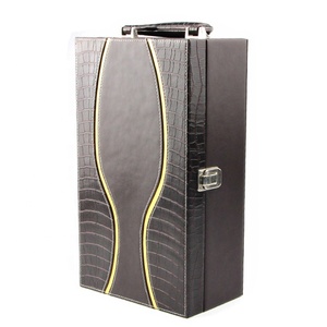 Hign End Tùy Chỉnh PU Khuyến Mại Rượu Vang Đỏ Hộp Quà Tặng 7 Inch Màn Hình LCD Máy Nghe Nhạc Video Điều Khiển Ánh Sáng Hộp Bao Bì Video - Product Image 3