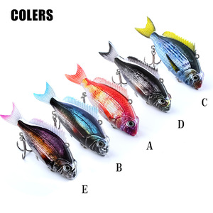 Esca Rigida Snapper VIB Multi-misura Multi-colore, Esca Viva in Plastica con Ganci, Rivestimento Stampato in 3D, Esca Bionica <span class=keywords><strong>per</strong></span> <span class=keywords><strong>Pesca</strong></span>, Articolo Transfrontaliero - Product Image 3