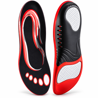 Semelles orthopédiques pour fasciite plantaire, pour hommes et femmes, avec soutien de la voûte plantaire, inserts de chaussures orthopédiques, coussinets de soutien du talon pour soulager la douleur au pied