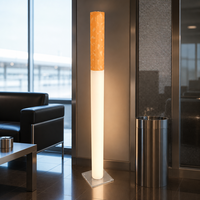 Lampe sur pied personnalisée avec logo cigarette, éclairage translucide, décoration pour zone fumeurs, bar, salon, hôtel, restaurant, cadeau particulièrement amusant