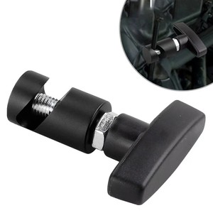 Varilla de soporte para capó de coche, herramienta de fijación antideslizante de aluminio rojo para reparación y reemplazo - Product Image 3