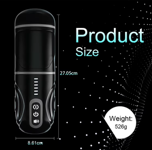 Masturbateur Électrique Puissant pour Homme avec 7 Modes de Poussée et Base Rotative à 360 Degrés, Godet de Poche pour Homme - Product Image 1