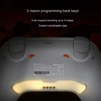 Control de Juego Inalámbrico GameSir Nova 2 Lite con Botones Traseros y Palanca Hall para PC, Switch, Android, iOS, Edición Campeón Dorada para Niños