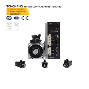 ชุดขับมอเตอร์ AC รุ่น 80ST 750W กำลังสูง 3000 รอบต่อนาที 3.0A แรงบิด 2.4 นิวตันเมตร พร้อมไดรเวอร์ รุ่น TH-T3a-L20F-RABF+80ST-M02430 - Product Image 1